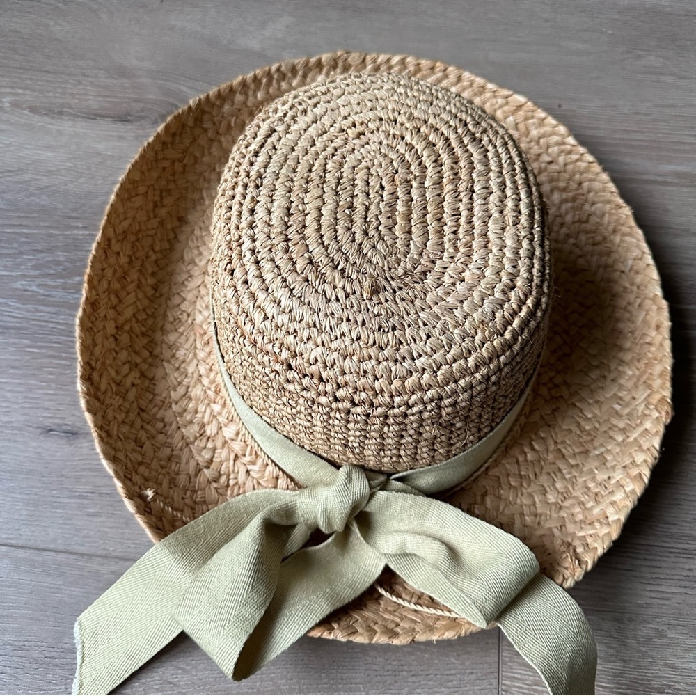 New Scala Studio Natural Straw Summer Hat - image 2